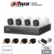 DAHUA COOPER XVR1A04KIT - Kit 4 canales 1 Megapixel/ 