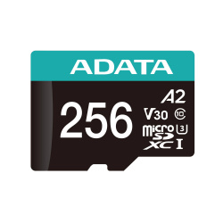 Micro Secure Digital ADATA AUSDX256GUI3V30SA2-RA1