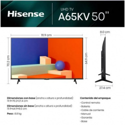 Television Hisense 50A65KV