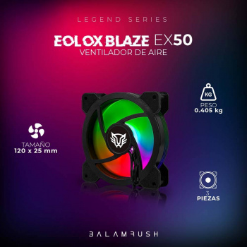 Ventilador Balam Rush EX50 